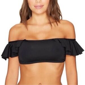 Vince Camuto Ruffle Bikini Top - NWT Sz XS